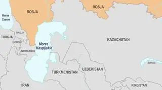 Ćwiczenia odbywają się nad Morzem Kaspijskim