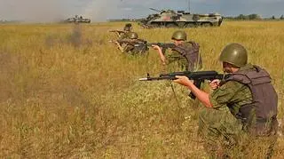 Ćwiczenia piechoty morskiej Flotylli Kaspijskiej (mil.ru)