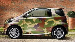Cygnet będzie miał ok. 20 wzorów lakierów: od moro po cętki dzikiego kota (fot. Aston Martin)