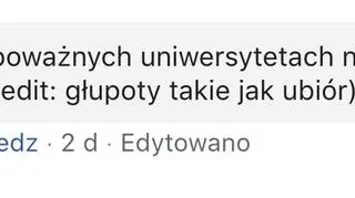 Część internautów krytykuje apel wykładowcy