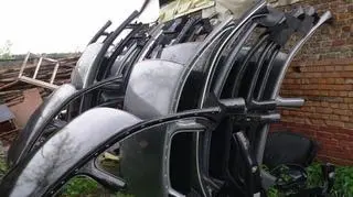 Części z 31 skradzionych aut 