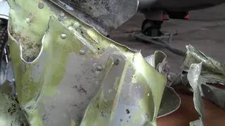 Częsci znalezione w Mrzeżynie