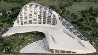Częścią Jesolo Magica jest hotel (fot. Zaha Hadid Architects)