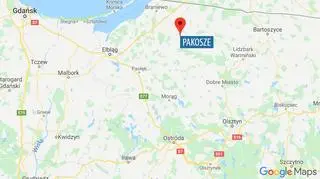 Czołowe zderzenie dwóch pojazdów w miejscowości Pakosze