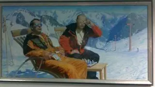 Czołowi prezydenci wypoczywają w górach (fot. nevzlin.livejournal.com)