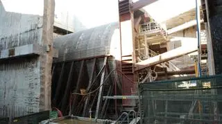 Damroka wierci drugą nitkę tunelu