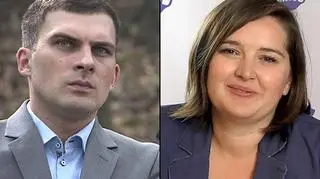 Dariusz Kmiecik i jego żona Brygida Frosztęga-Kmiecik
