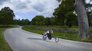 David Weir - wielokrotny medalista igrzysk paraolimpijskich w Atenach i Pekinie - w obiektywie Finlaya McKaya