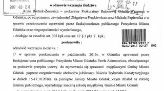 Decyzja o odmowie wszczęcia śledztwa