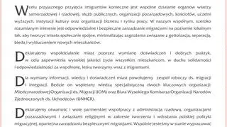 Deklaracja w sprawie migrantów