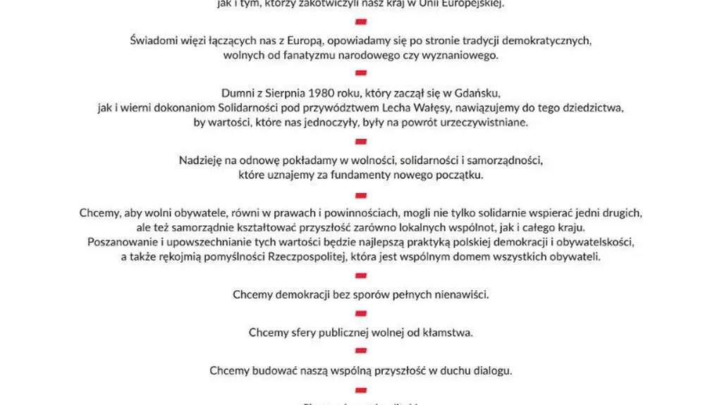 Deklaracja wolności