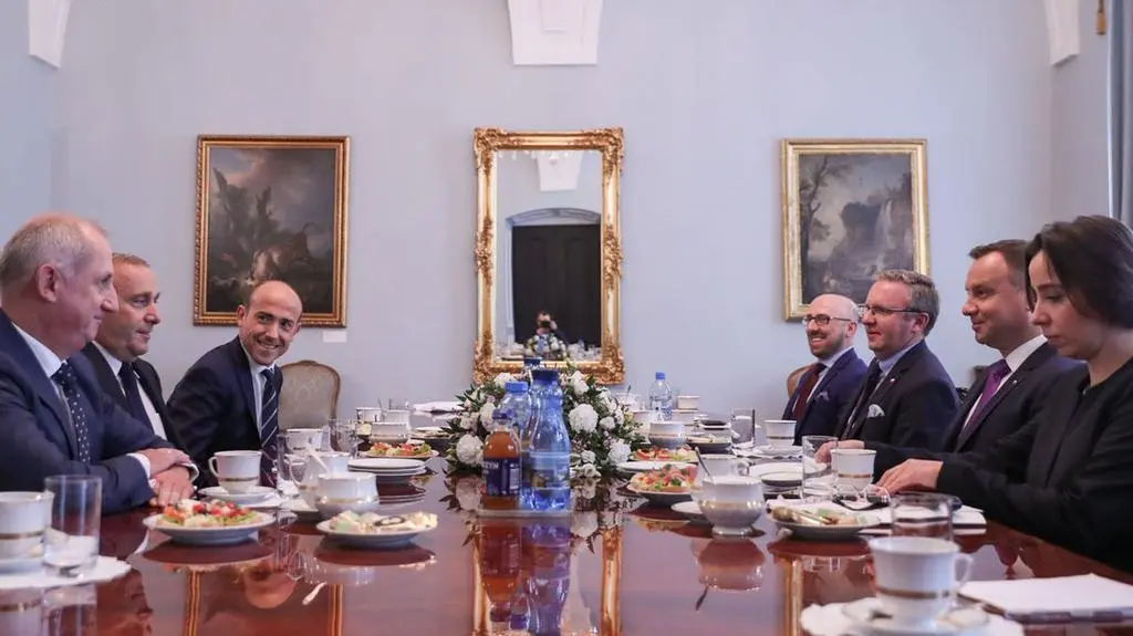 Delegacja PO u prezydenta 