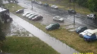 Deszcz nie oszczędził Mokotowa (fot.Ania)