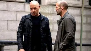 Diesel i Statham w scenie z "Szybkich i wściekłych 8"