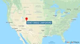 Do ataku niedźwiedzia doszło na kempingu Dewey Bridge w stanie Utah 