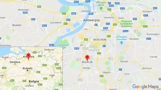Do eksplozji doszlo w dzielnicy Wilrijk na południowych przedmieściach Antwerpii