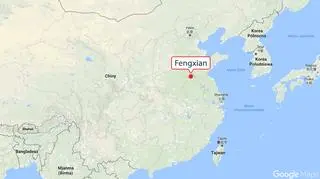 Do eksplozji doszło w Fengxian, na obrzeżach miasta Xuzhou, w prowincji Jiangsu na wschodzie Chin