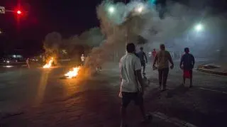 Do gwałtownych starć z policją doszło w stolicy kraju i w innych miastach