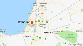 Do incydentu doszło 10 km od miasta Ramallah