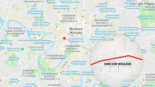 Do incydentu doszło w alei Siwcew Wrażek, w centrum Moskwy 