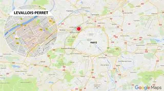 Do incydentu doszło w Levallois-Perret pod Paryżem
