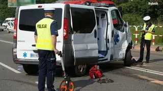 Do kolizji doszło podczas wyprzedzania