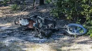 Do kradzieży i podpalenia doszło w nocy z 18 na 19 sierpnia