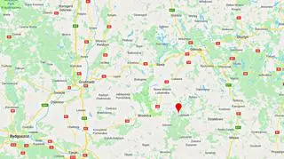 Do potrącenia doszło na drodze krajowej 544