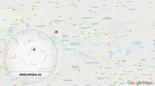 Do pożaru doszło przy ulicy Królewskiej 
