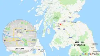 Do pożaru doszło w Glasgow - największym szkockim mieście