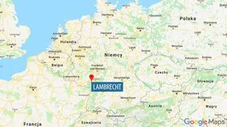 Do pożaru doszło w miejscowości Lambrecht 