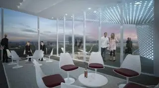 Do restauracji dołączony jest taras o powierzchni 50 metrów kwadratowych (fot. Park Associati)