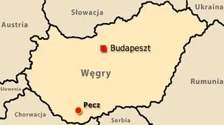 Do strzelaniny doszło w Peczu, na południu Węgier