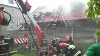 Do tej pory nie było żadnych doniesień o ofiarach pożaru