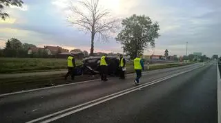 Do tragicznego wypadku doszło nad ranem w powiecie świeckim