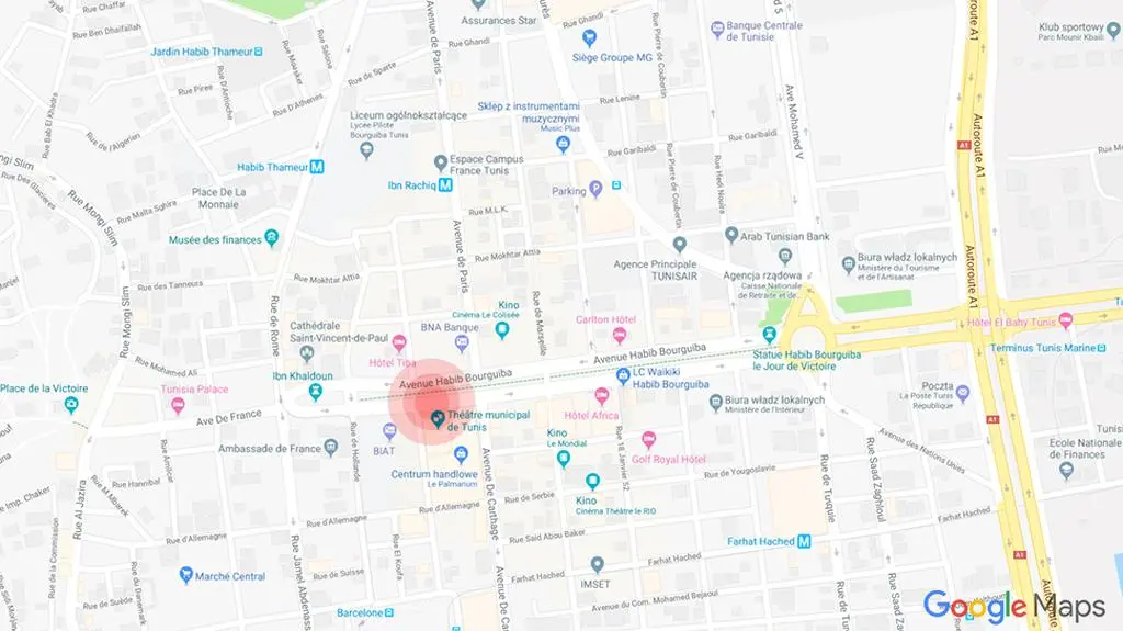 Do wybuchu doszło w centrum Tunisu
