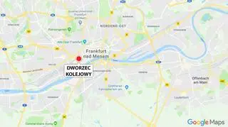 Do wydarzeń doszło na dworcu we Frankfurcie