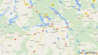 Do wypadku doszło na drodze krajowej nr 7 w okolicach Ostródy