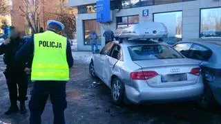 Do wypadku doszło na parkingu przy alei 3 Maja