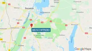 Do wypadku doszło na trasie S3 przy węźle Pyrzyce