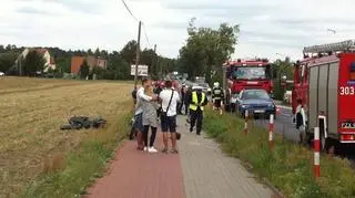 Do wypadku doszło na trasie Swarzędz - Gruszczyn