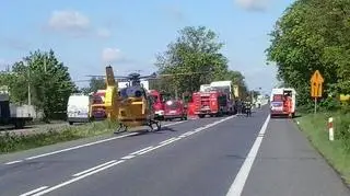 Do wypadku doszło około godz