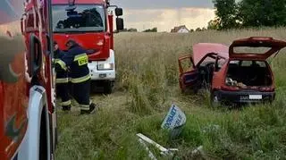 Do wypadku doszło podczas wyprzedzania