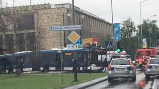 Do wypadku doszło tuż przed południem