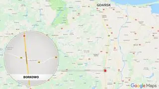 Do wypadku doszło w Borkowie