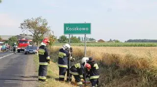 Do wypadku doszło w Koszkowie