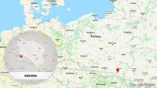 Do wypadku doszło w Krośnie