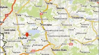 Do wypadku doszło w miejscowości Chybie