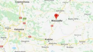 Do wypadku doszło w miejscowości Moczydło w Małopolsce