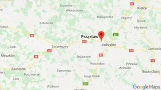 Do wypadku doszło w miejscowości Prząsław (Świętokrzyskie) 
